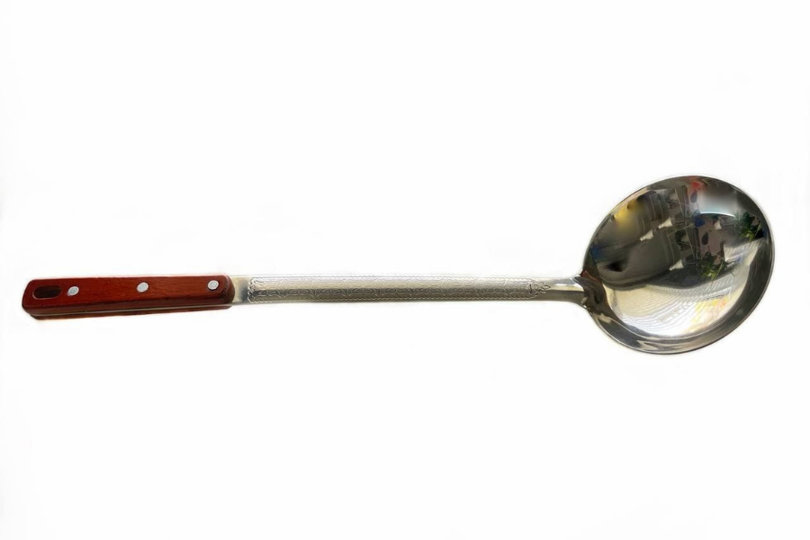 Ladle Stainless Steel with Wooden Handle