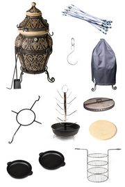 Tandoor Asian Clay Oven Full Set