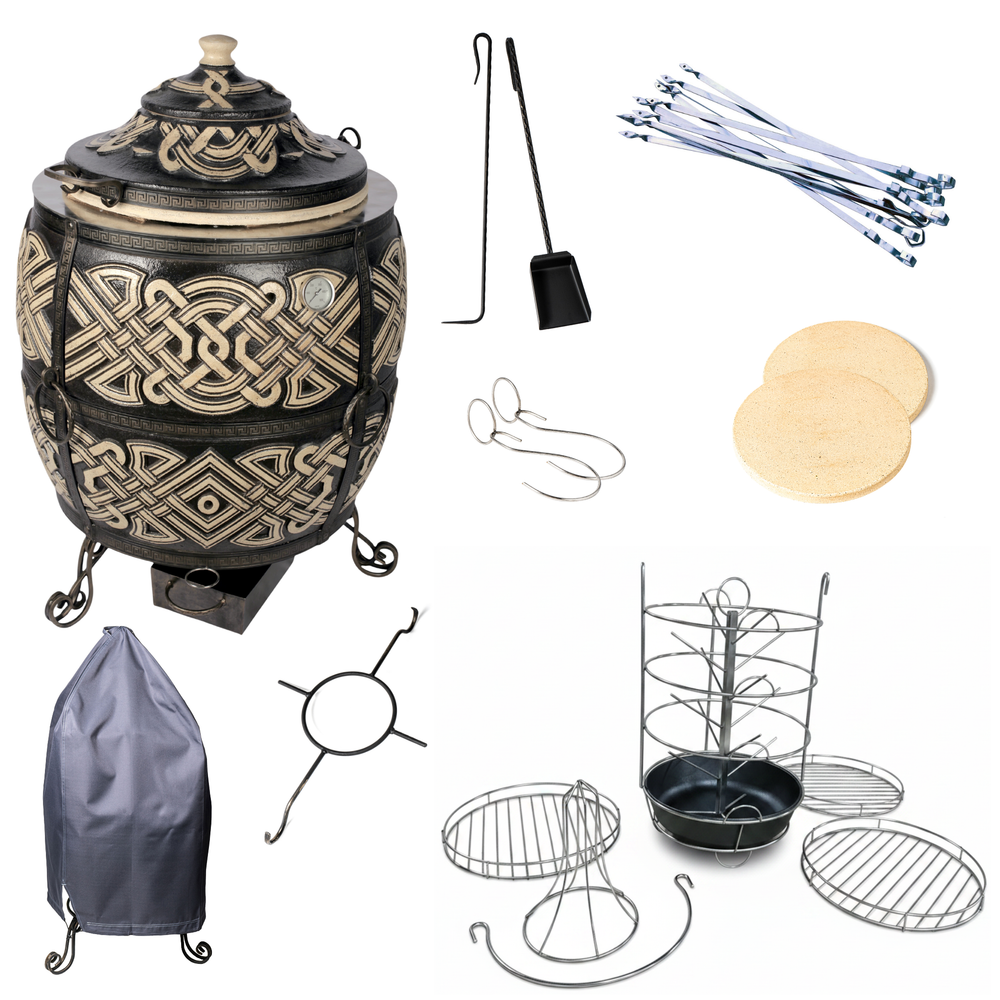 Tandoor Insulated 400 Full Set New Lid Opening